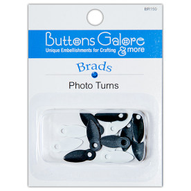 Набір тримачів для фото Photo Turns чорно-білі, Buttons Galore