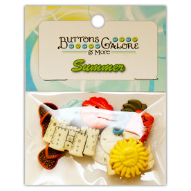Набор пуговиц Beach Bum, Buttons Galore