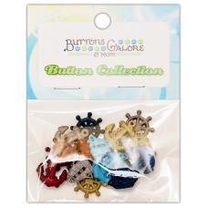 Набор пуговиц Ahoy, Buttons Galore