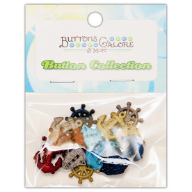 Набір ґудзиків Ahoy, Buttons Galore