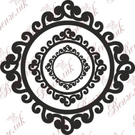 Чипборд Набор рамочек 08, 3 эл.