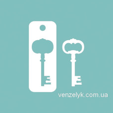 Чіпборд Ключик 05, 3,9х1,8 см.