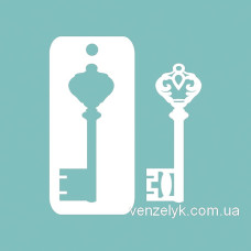 Чіпборд Ключик 06, 5,6х2,2 см.