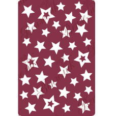 Чіпборд Набір зірочок на планшетки, 15х10 см. 