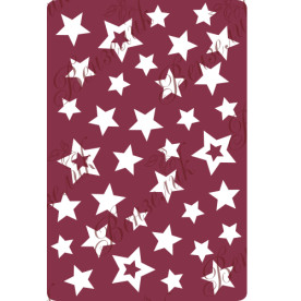 Чипборд Набор звездочек на планшетке, 15х10 см. 