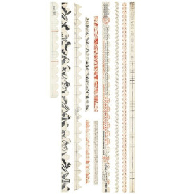 Набор стикеров для создания бордюров Basic Manila - Sticker Trims , BasicGrey