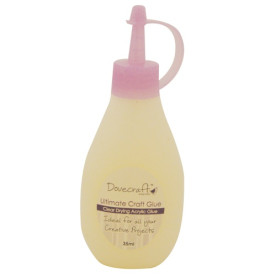 Прозорий клей на основі акрилової Ultimate Acrylic Craft Glue від Dovecraft