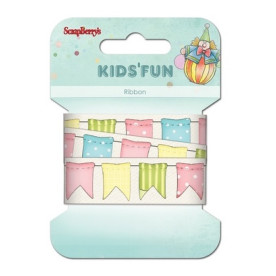 Хлопковая лента Забава, 20 мм, 2 м от ScrapBerry's