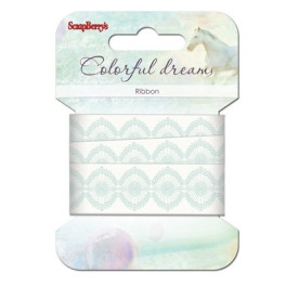 Хлопковая лента Цветные сны, 20 мм, 2 м от ScrapBerry's