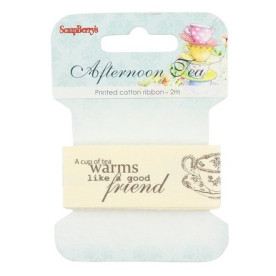 Бавовняна стрічка Солодощі, 25 мм, 2 м від ScrapBerry's