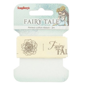 Хлопковая лента Сказка про фей, 25 мм, 2 м от ScrapBerry's