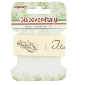Хлопковая лента Итальянская кухня, 25 мм, 2 м от ScrapBerry's