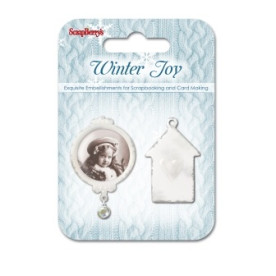 Набор металлических украшений Зимнее утро 2 от Scrapberry's