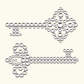 Стразы Bling It! - Designer Rhinestones - Keys (Diamond) от BasicGrey