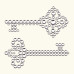 Стрази Bling It! - Designer Rhinestones - Keys (Diamond),  BasicGrey