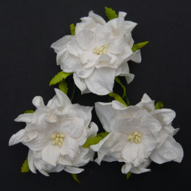 Декоративный цветок гардении цвета слоновой кости, 7 см