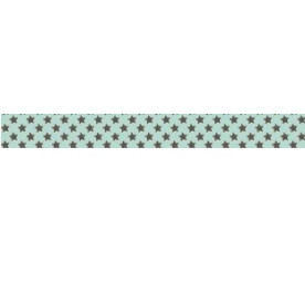 Бумажный скотч с принтом  День за днем. Звездочки 15мм*8м от Scrapberry's