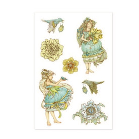 Термостикеры Сказка про фей, 10х15 см, Scrapberry's