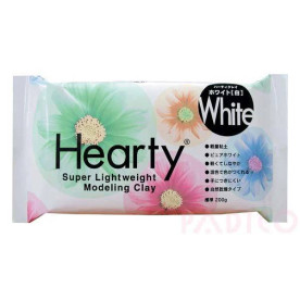 Пластика самозастигаюча Hearty, Біла, 200 г, Padico
