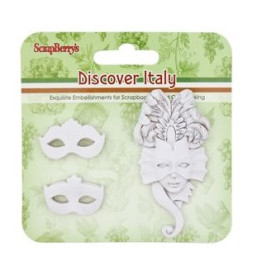 Набір полімерних фігурок Італія. Венеція, 3 шт. від Scrapberry's