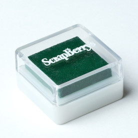 Пигментные чернила для штампинга, 2.5х2.5 см, цвет изумрудный от Scrapberry's