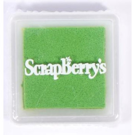 Пигментные чернила для штампинга, 2.5х2.5 см, цвет светло-зеленый от Scrapberry's