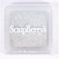 Пигментные чернила металлик, 2.5х2.5 см, цвет серебро от Scrapberry's