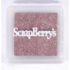 Пигментные чернила металлик, 2.5х2.5 см, цвет серебристо-красный от Scrapberry's