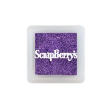 Пигментные чернила, 2.5х2.5 см, цвет мерцающий лавандовый от Scrapberry's