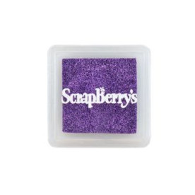 Пигментные чернила, 2.5х2.5 см, цвет мерцающий лавандовый от Scrapberry's