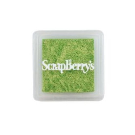 Пигментные чернила, 2.5х2.5 см, цвет мерцающий нефрит от Scrapberry's