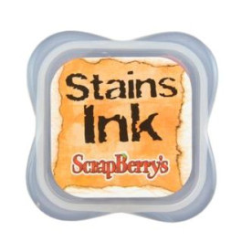 Чорнило з ефектом колірних плям, помаранчевий, 5х5 см від Scrapberry's