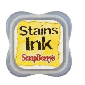 Чернила с эффектом цветовых пятен, желтый, 5х5 см от Scrapberry's