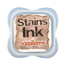 Чорнило з ефектом колірних плям, коричневий, 5х5 см від Scrapberry's