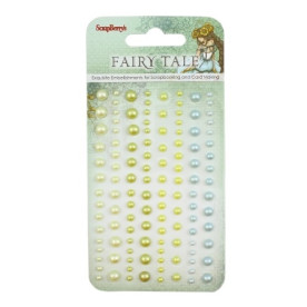 Набор клеевых полужемчужинок, 120 шт, 4 цвета Сказка про Фей 2 от Scrapberry's