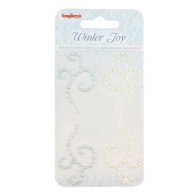 Самоклеящаяся аппликация Зимнее утро 2 80*120мм от Scrapberry's