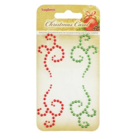 Самоклеюча аплікація Ніч перед Різдвом 80 * 120мм,  Scrapberry's