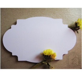 Набір рамок білого кольору 8,5х5,3см, 10 шт від Lesia Zgharda