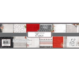 Набор скрапбумаги Элегия 12 листов 30х30 см односторонний от Scrapberry's