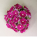 Набір з 10 декоративних квіток Sweetheart яскраво рожевого кольору, 15 мм