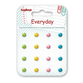 Набір брадс глазур "День за днем" 16 шт від ScrapBerry's