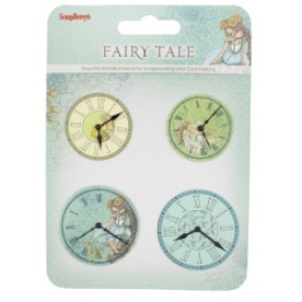 Набір декоративних елементів "Казка про Фей", 4 шт, ScrapBerry's