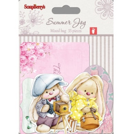 Набір карток "Літня Радість", 35 шт, ScrapBerry's