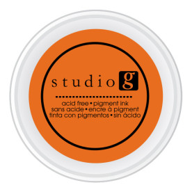 Чорнила пігментні "Orange" 5 см від Studio G 