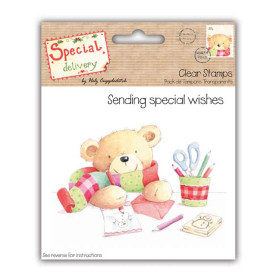Набор штампов Special Delivery Stamps – Stamping Teddy, Helz Cuppleditch
