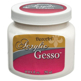Покриття - ґрунт Acrylic Gesso Білий 300 мл від Deco Art