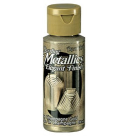 Акриловая краска Dazzling Metallics Champagne Gold 60 мл от Deco Art