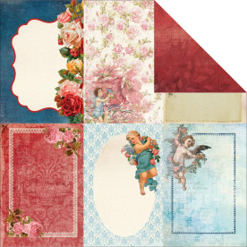 Двосторонній папір Adoring 30х30 см від Kaisercraft