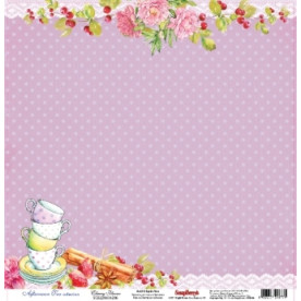 Односторонняя скрапбумага Вишневый аромат 30х30 см от Scrapberry's