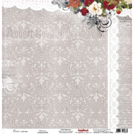 Односторонняя скрапбумага Счастье 30х30 см от Scrapberry's